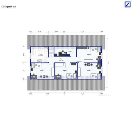 Grundriss Dachgeschoss