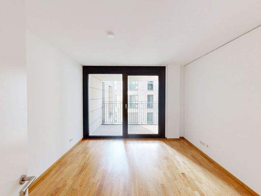 Bodentiefe Fenster im Schlafzimmer