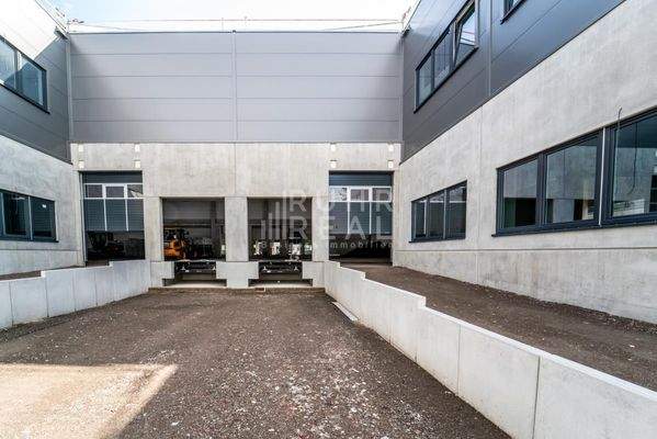 Rampenansicht/ ebenerdige Tore