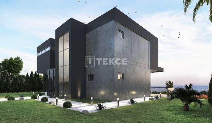 Detached Villas with Unobstructed Sea Views in Aydın Kuşadası