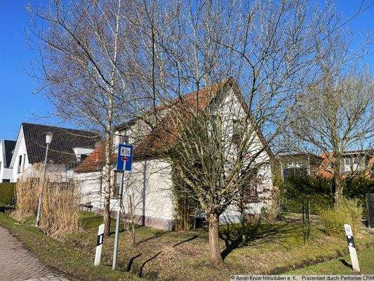 Frontansicht von Kreuzung