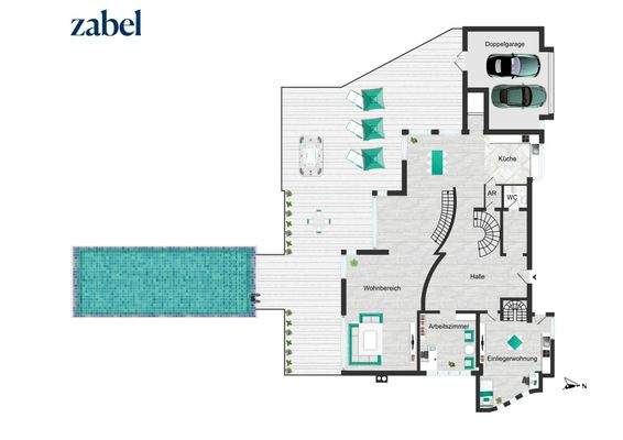 Grundriss Erdgeschoss