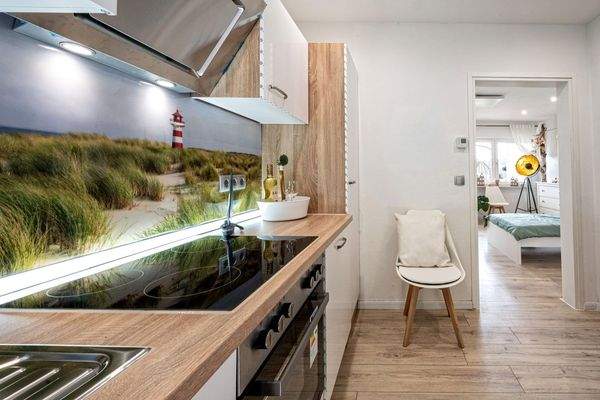 Top ausgestattete Küche