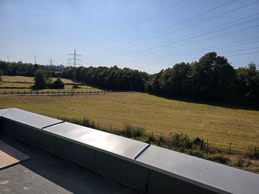 Ausblick von der Dachterrasse