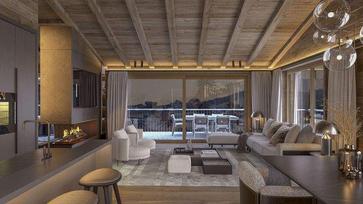KITZIMMO-Exklusives Penthouse in zentraler Toplage kaufen - Immobilien Kitzbühel.