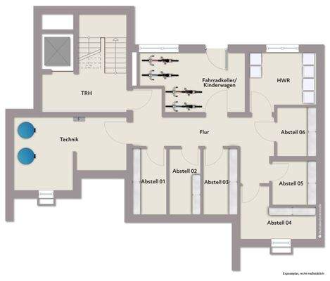 Grundriss Kellergeschoss