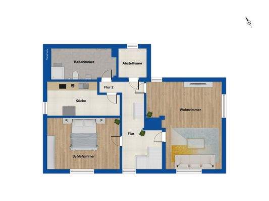 Grundriss Obergeschoss