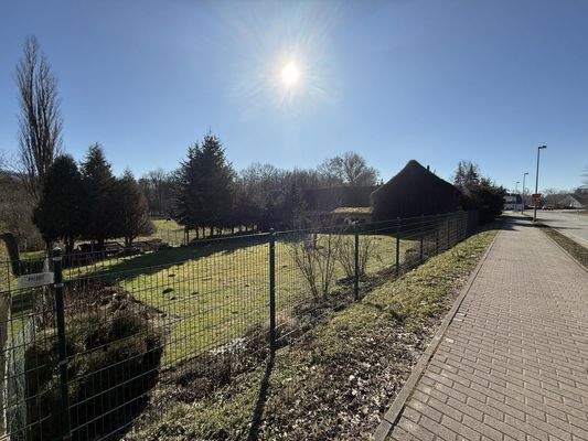 Ansicht nördliches Grundstück 