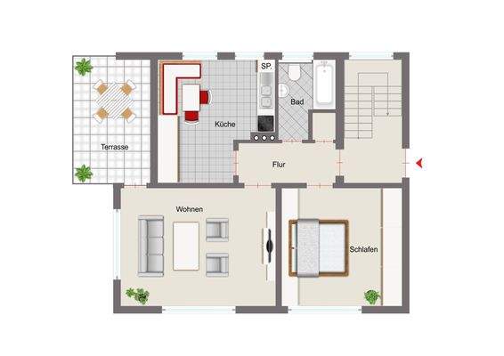 Grundriss Erdgeschoss