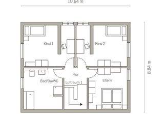 Grundriss Dachgeschoss