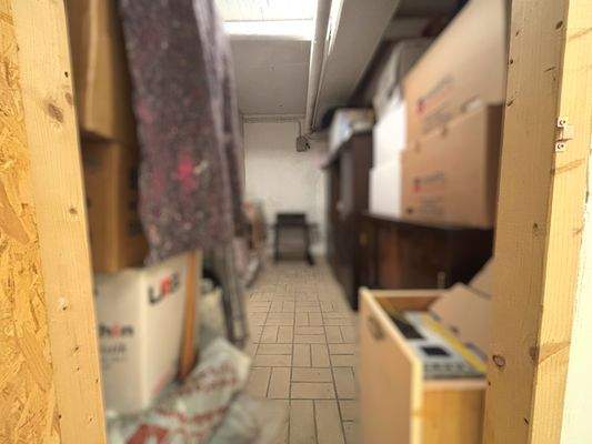 Abstellraum im Keller