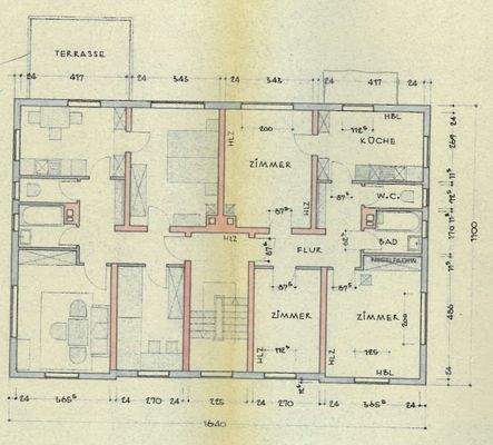 Mehrfamilienhaus - 1. + 2. OG