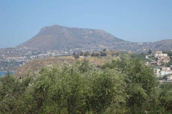 Kreta, Kalyves: Investitionsgrundstück in Armenoi - Kreta mit Meerblick