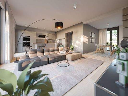 Überhohe Decken bis zu 2.7 m