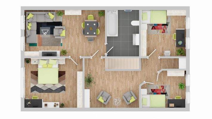 Obergeschoss - Grundriss ähnlich