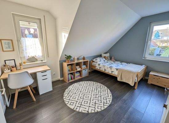 Dachgeschoss Kinderzimmer 2 - virtueller Einrichtu