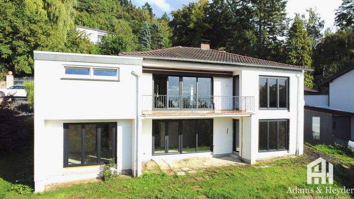 Ansicht Haus aus Garten