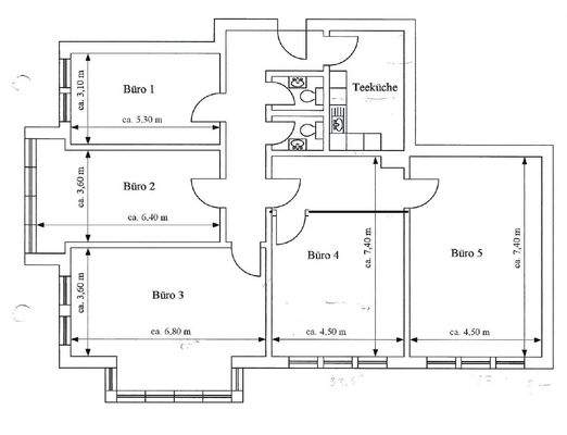 1. OG Grundriss ca. 162 m²