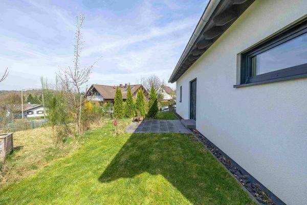 Seitenterasse aus Gästezimmer