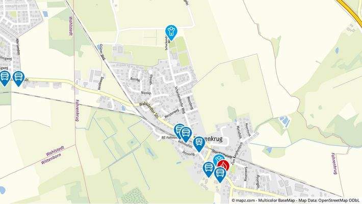 Geolyzer Kartenausschnitt