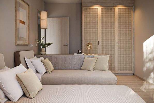 20241010-Residences Aurora - Type B - bedroom study II - coastal calm-