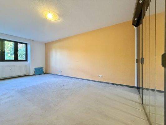 Schlafzimmer im Souterrain