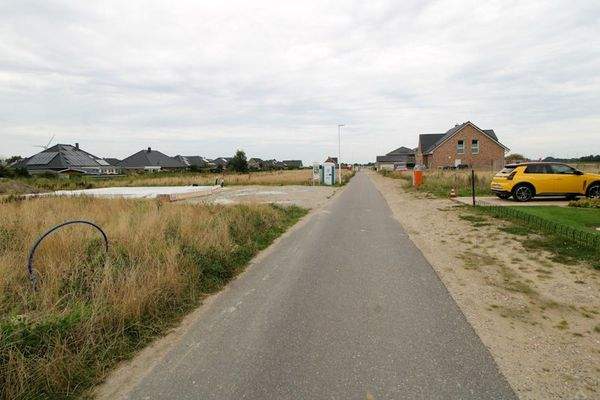 Sackgasse im Baugebiet