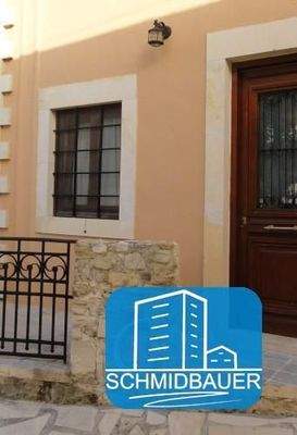 Kreta, Kamilari: Charmantes Haus mit 2 Wohnungen und kleinem Innenhof zu verkaufen