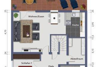 Grundriss Erdgeschoss