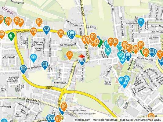 Geolyzer Kartenausschnitt