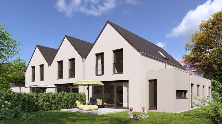 Blick auf Garten Haus 3