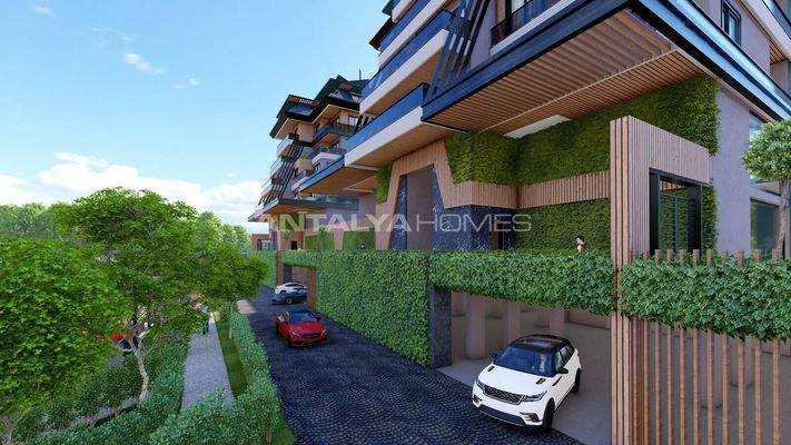 Real Estate with Private Beach in Alanya Kargicak