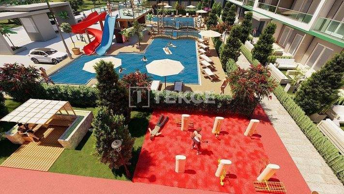 New Apartments in Mersin Tömük Walking Distance to the Sea