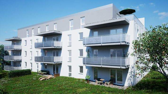 Visualisierung Hausansicht Südost