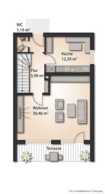 Grundriss Erdgeschoss