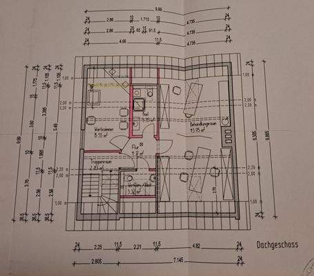 Grundriss Dachgeschoss