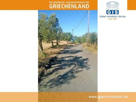 Zufahrt zum Grundstück