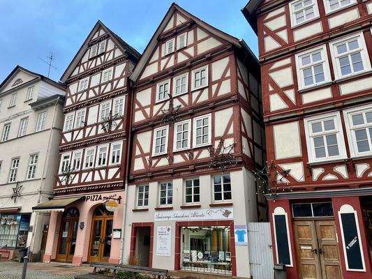 Fachwerkhäuser in Altstadt