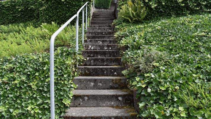 Gartentreppe