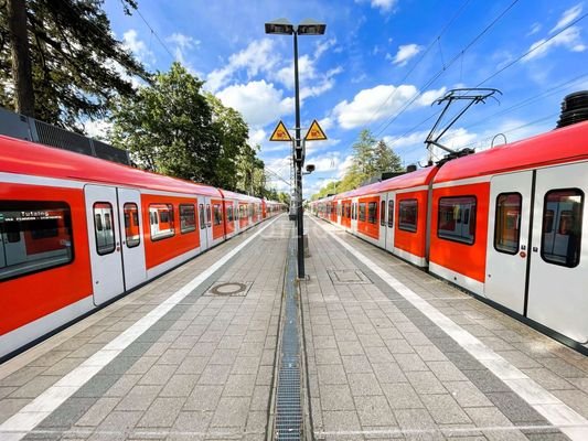 Zum S-Bahnhof in 3 Gehminuten