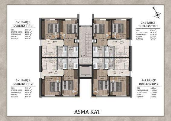 Apartments in a Complex with a Pool Near Airport in Antalya