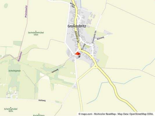 Geolyzer Kartenausschnitt