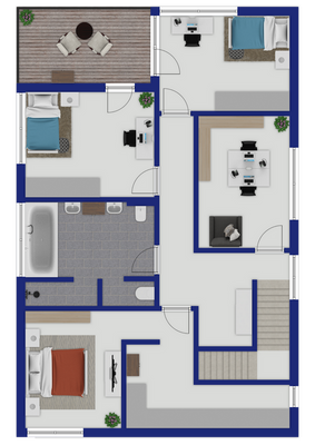 Grundriss Obergeschoss