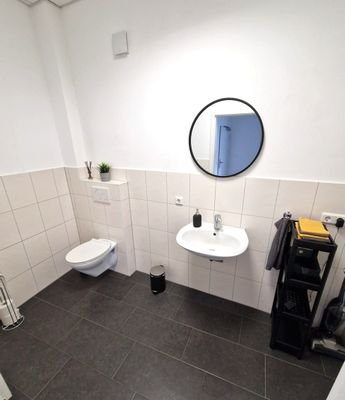 Toilette im Erdgeschoss