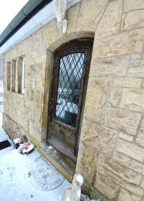 Original Hauseingangstür aus Eiche