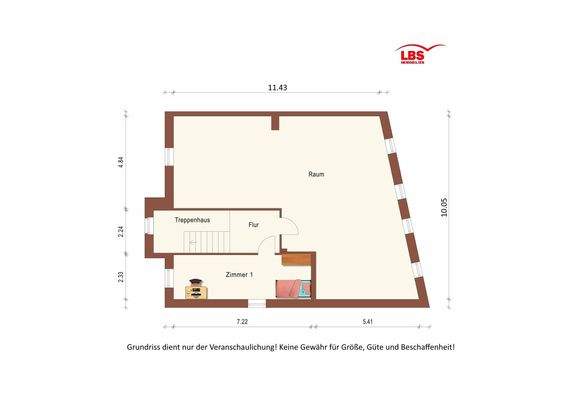 Grundriss Dachgeschoss