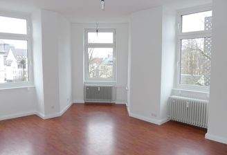 Wohnzimmer mit Erker