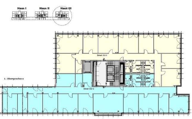 Grundriss 1 OG Haus 3