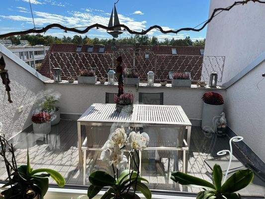 Terrasse auf der Südseite