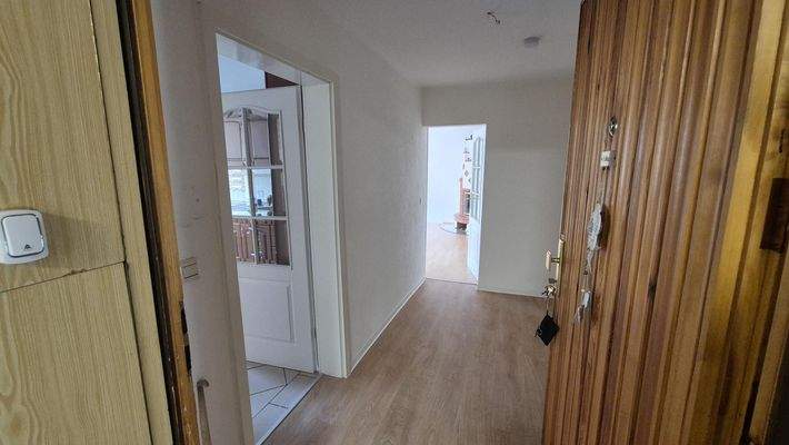 Blick in die Wohnung